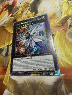 Yu-GI-Oh Number 38: Hope Harbinger Dragon Titanic Platinum Secret RA02 EN036 - Image 1
