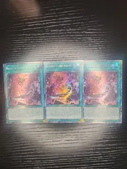 Yu-Gi-Oh TCG 3x Pressured Planet Wraithsoth Platinum Rare RA02-EN073 - Image 1
