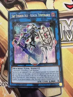 Sky Striker Ace - Azalea Temperance BLTR-EN044 Secret Rare 1st Edition NM Yugioh - Image 1