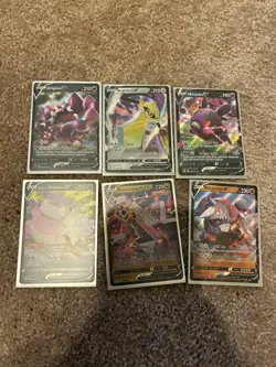 Pokemon TCG VMAX V Star Card Lot Set of 6 Rare Holo Cards - Image 1