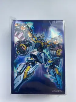 YUGIOH DIVINE ARSENAL AA ZEUS SKY THUNDER CARD SLEEVES (100) JAPANESE OFFICIAL - Image 1