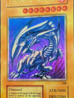 Yu-Gi-Oh! TCG Fake Card Comically Translated Holo - Blue Eyes White Dragon - Image 2