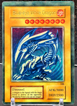 Yu-Gi-Oh! TCG Fake Card Comically Translated Holo - Blue Eyes White Dragon - Image 3