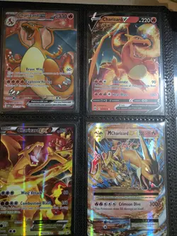 Pokemon Card Binder Collection With Charizards - Image 5