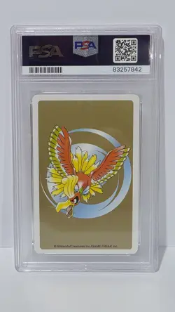 PSA 9 HO-OH 250 ACE OF SPADES POKEMON GOLD VERSION POKER PLAYING CARDS 2000 - Image 2