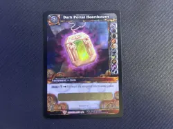 WoW TCG Dark Portal Hearthstone Card World of Warcraft Unscratched Loot Card - Image 1