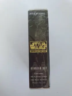 STAR WARS CCG PREMIERE BLACK BORDER SEALED STARTER DECK OF 60 CARDS 1995 - Image 3