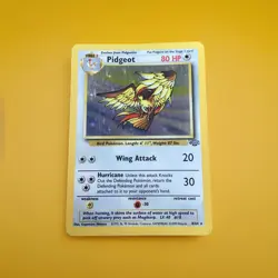 Pidgeot Pokemon Trading Card 1999 Base Set 2 Holofoil 8/130 - Image 2