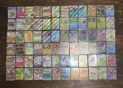 Lot of (72) Assorted Modern Japanese/Korean Pokemon cards IR SR SAR AR Ex FA - Image 1