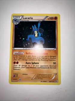 Lucario - (Cosmos Holo) 080/113 Miscellaneous Cards & Products Holo - Image 2