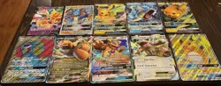 Pokemon JUMBO Oversized Cards Lucario Kangaskhan Pikachu Dragonite Lot of 10 - Image 1
