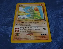 Pokemon Onix card 3/18 Southern Islands - Image 2