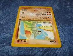 Pokemon Onix card 3/18 Southern Islands - Image 3