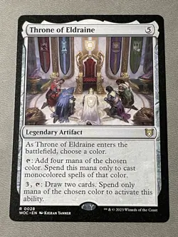 Throne of Eldraine (REGULAR) x1 - MTG Wilds of Eldraine Commander WOC NM - Image 1