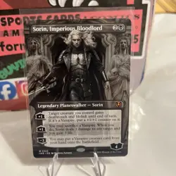 Borderless SORIN, IMPERIOUS BLOODLORD mtg NM-M Innistrad Remastered 1 Mythic - Image 1
