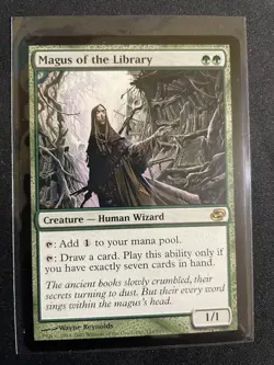 MtG X1 Magus Of The Library Planar Chaos Magic The Gathering (Wizard)(Human) - Image 1