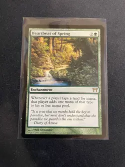 MtG x1 Heartbeat of Spring Champions of Kamigawa Magic The Gathering - Image 1