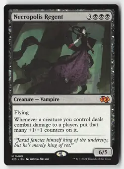 MTG - Necropolis Regent M Foundations Jumpstart 469 LP-NM - Image 1