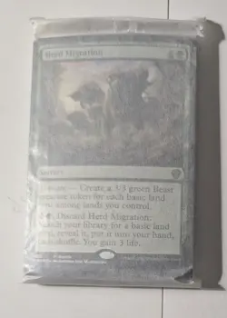 Mtg Herd Migration Sealed Lot Of Foil Lands - Image 1