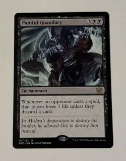 MTG Painful Quandary - The Brothers' War LP - Image 1