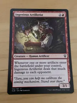 Ingenious Artillerist Commander Legends: Battle for Baldur's Gate NM English - Image 1