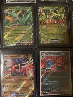 Pokemon Card Set of 9 English EX Double Rare Cards - Image 2