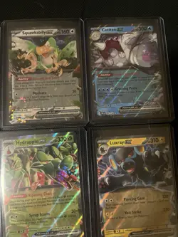 Pokemon Card Set of 9 English EX Double Rare Cards - Image 3