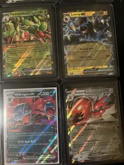 Pokemon Card Set of 9 English EX Double Rare Cards - Image 4