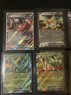 Pokemon Card Set of 9 English EX Double Rare Cards - Image 5