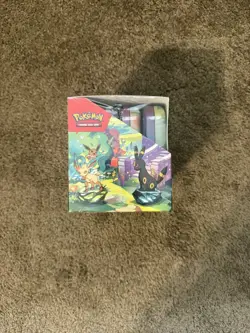 Pokemon - Scarlet & Violet Prismatic Evolutions Mini Tin Display FACTORY SEALED - Image 2