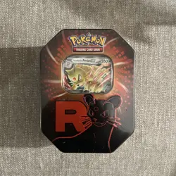 Pokemon TCG: Team Rocket's Persian Ex Tin - Destined Rivals -Brand New / Sealed - Image 1