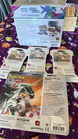Pokemon Sun And Moon Cosmic Eclipse ETB Booster Packs Bundle Lot - Image 3