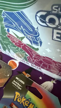 Pokemon Sun And Moon Cosmic Eclipse ETB Booster Packs Bundle Lot - Image 5