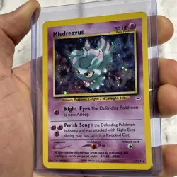 Pokemon Misdreavus 11/64 Neo Revelation Holo - Vintage WOTC Pokemon TCG LP Rare - Image 2