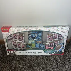 LOT OF 2!! Pokemon TCG 151 Blooming Waters Premium Collection Box- NEW SEALED - Image 2