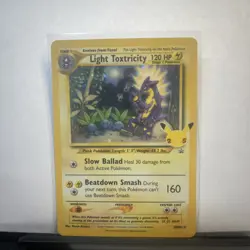 Light Toxtricity SWSH137 Swirl Black Star Promos Stamped Celebrations Pokemon NM - Image 1