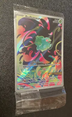 Pokemon Sealed Bulbasaur Mega Evolutions 133/132 Illustration Rare - Image 4