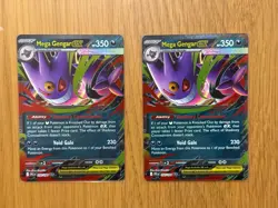 2x Mega Gengar Ex Phantasmal Flames 056/094 Pokemon TCG Playset Deck - Image 3