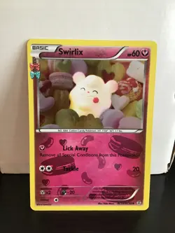 Swirlix RC19/RC32 Pokemon Generations Radiant Collection Holo Uncommon - Image 1