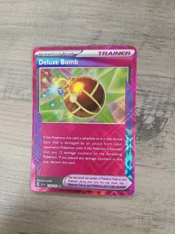 Pokemon TCG Deluxe Bomb 134/142 Stellar Crown Ace Spec Rare - Image 1