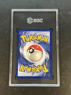 1999 Pokemon 1st Edition Base Set Pikachu Yellow Cheeks 58/102 SGC 10 Gem Mint - Image 2