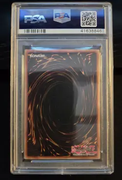 2002 Yu-Gi-Oh! LOB-001 Blue Eyes White Dragon PSA 8 - Image 5