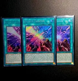 Yu-Gi-Oh Seventh Tachyon Secret Rare X 3 MZTM-EN016 - Image 1