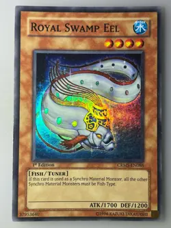 Royal Swamp Eel CRMS-EN086 Super Rare 1st Edition - Lightly Played - Image 1