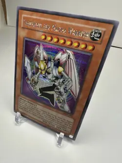 Yu-Gi-Oh! TCG Valkyrion The Magna Warrior SDD-001 Secret Rare Promo MP/HP - Image 3