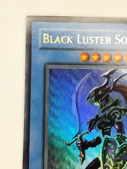 Yu-Gi-Oh! TCG Black Luster Soldier SYE-024 Ultra Rare 1st Edition MP - Image 4