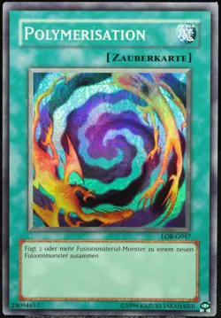Yu-Gi-Oh! Polymerisation LOB-G047 Super Rare [NM] Polymerization SR | DE 2002 - Image 1