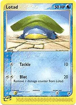 Pokemon Sandstorm Common Card - Lotad 67/100 - Image 1