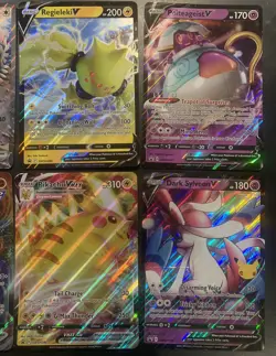 Jumbo Pokemon Card Lot (8) - See Photos! HP-LP - Image 4