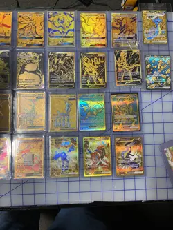 Pokemon TCG Cards - Lot of 34 Gold Cards - Image 2